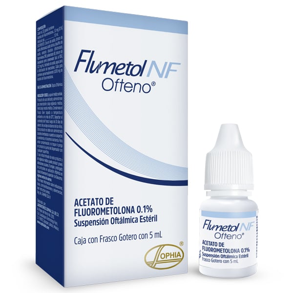 Flumetol NF 0.1% Suspensión Oftálmica 5 ml