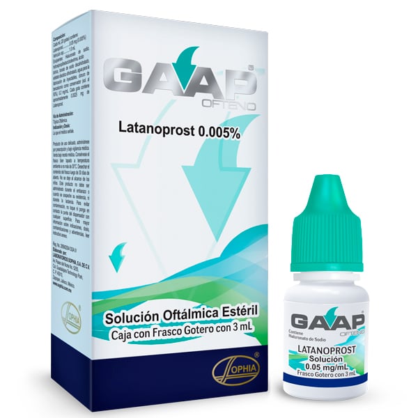 Gaap 0.005% Solución Oftálmica 3 ml