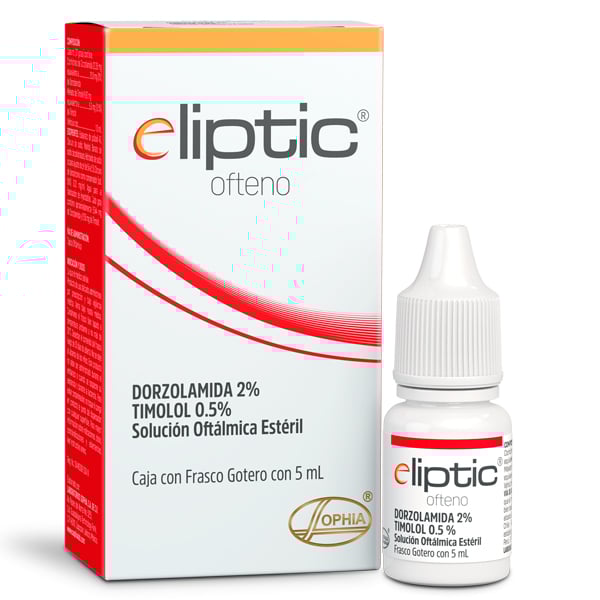 Eliptic 2%/0.5% Solución Oftálmica 5 ml