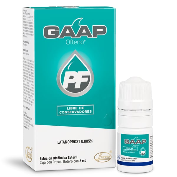 Gaap 0.005% Solución Oftálmica 3 ml