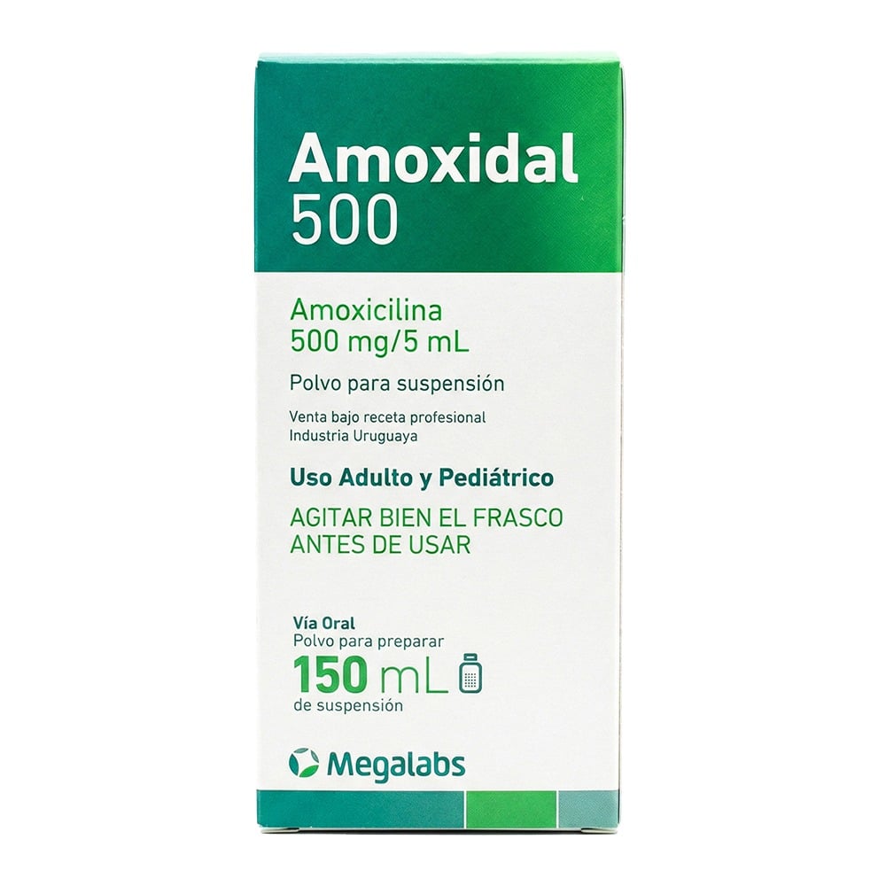 Amoxidal 500 mg Suspensión 150 ml