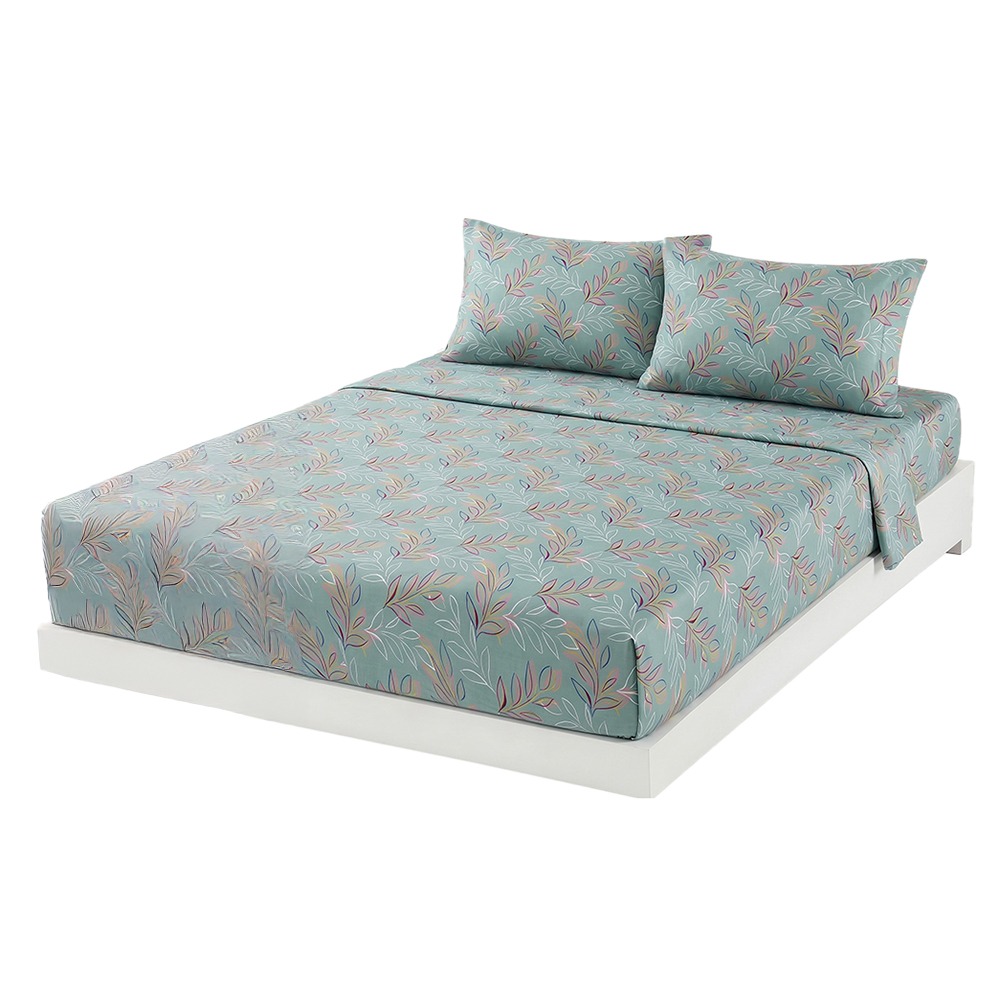 Juego De Sábanas Sommier 2 Plazas Aqua