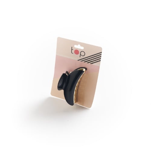 Pinza para el Pelo Top Grande Negra 1 Unidad