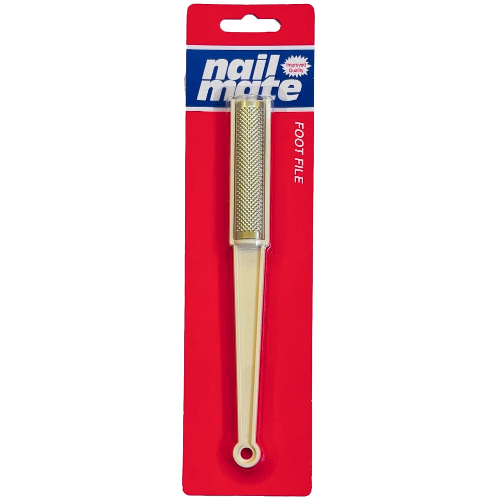 Escofina Nail Mate Acero Inoxidable con Mango