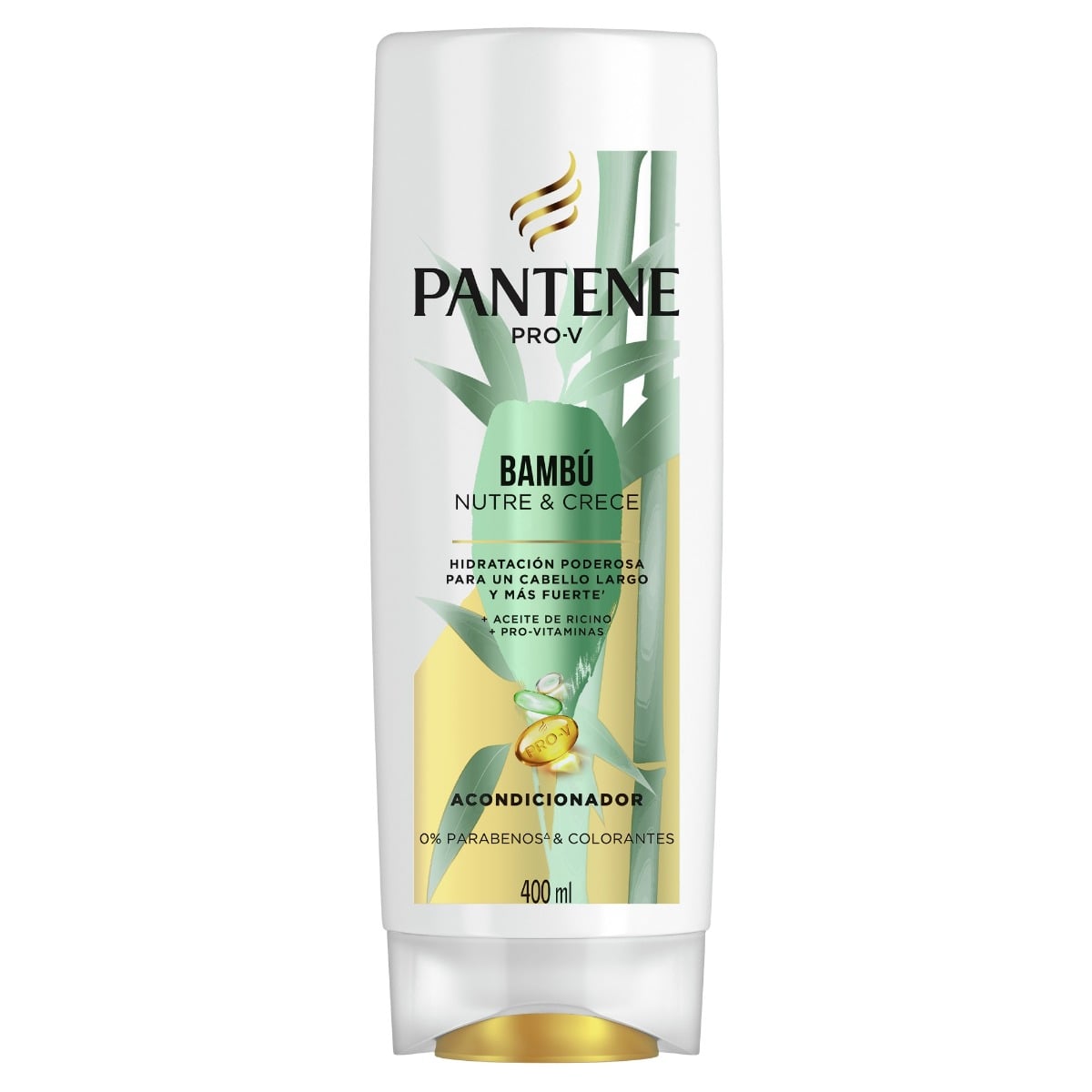 Acondicionador Pantene Bambú 400 ml