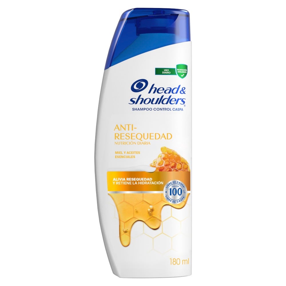 Shampoo Head & Shoulders Anti Resequedad 180 ml