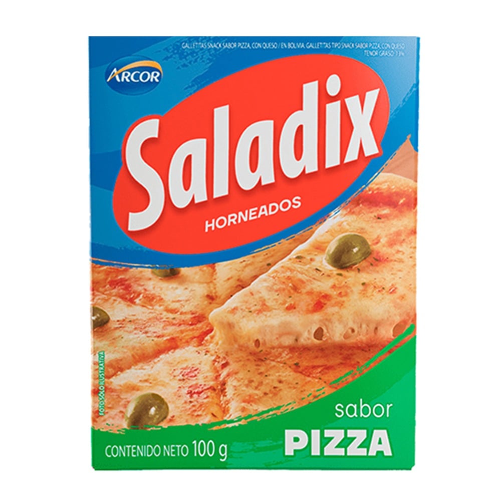 Snack Saladix Sabor Pizza 100 G