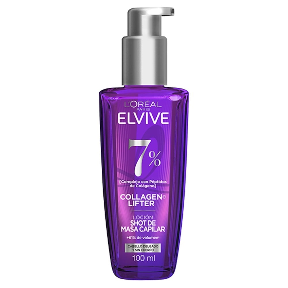 Sérum Elvive Collagen Lifter Shot de Masa Capilar 100 ml 