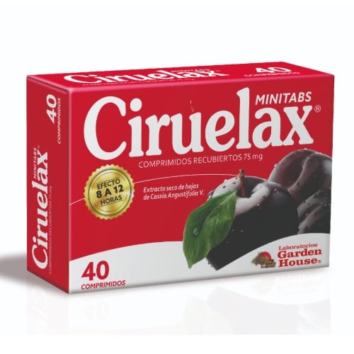 CIRUELAX 40 MINITABLETAS