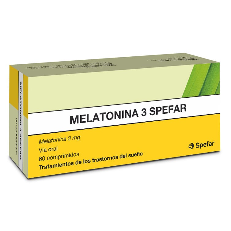 Melatonina 3 mg 60 Comprimidos