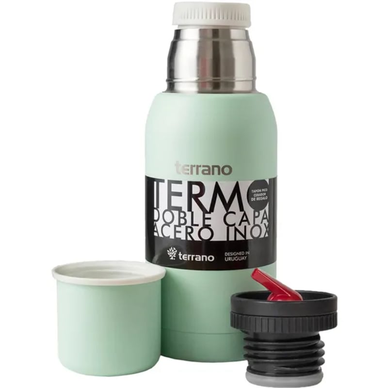 Termo Terrano Premium Verde Agua 750 ml