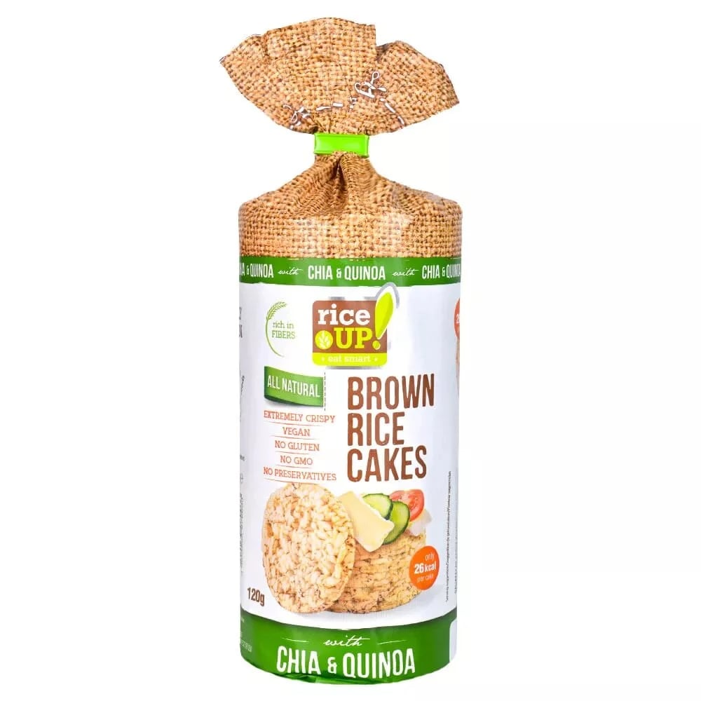 Galletas Rice Up! Chía y Quinoa 120 g