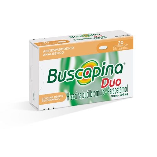 Buscapina Duo 10 mg/500 mg 20 Comprimidos Recubiertos