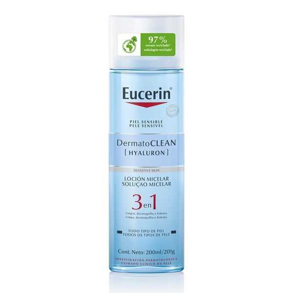 Agua Micellar Eucerin 3 en 1 200 ml