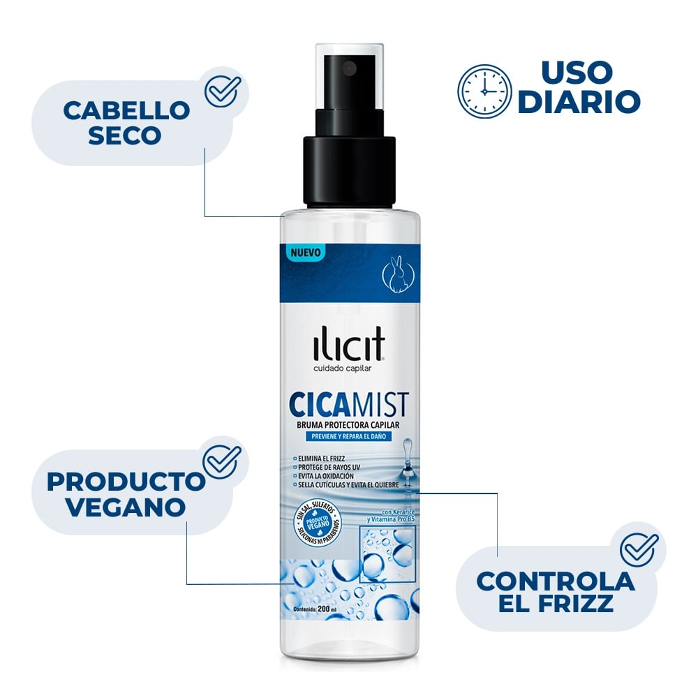 Bruma Capilar Ilicit Cicamist 200 ml