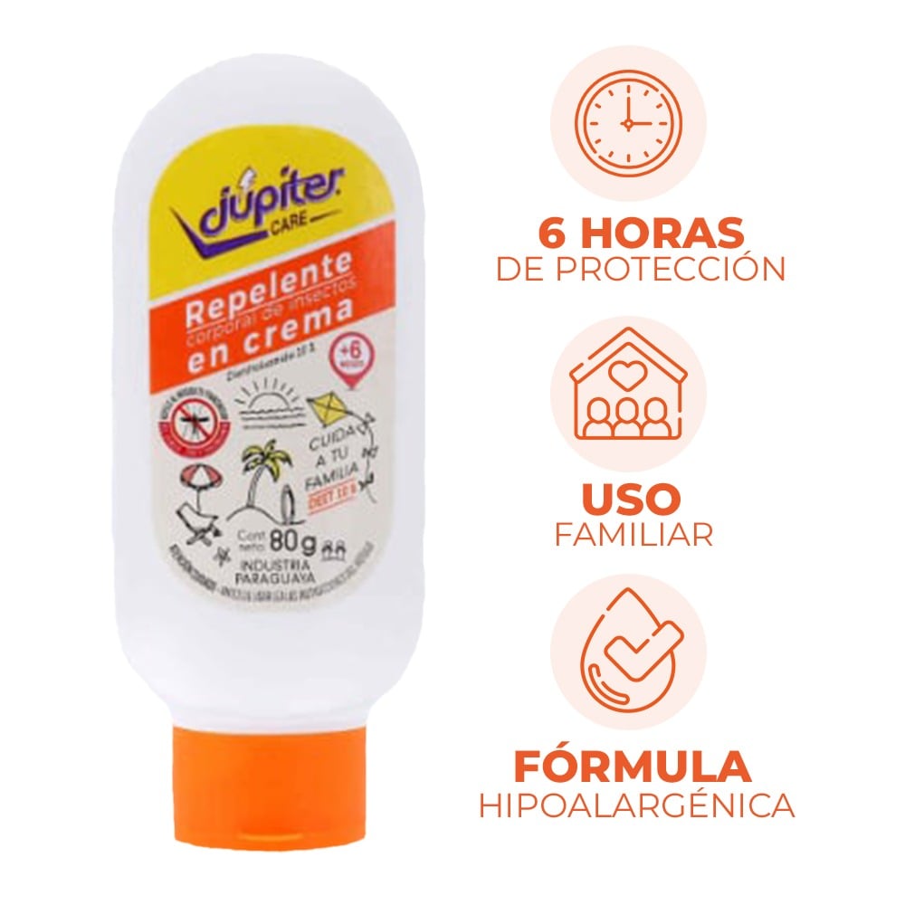 REPELENTE EN CREMA JUPITER 80 GRS.