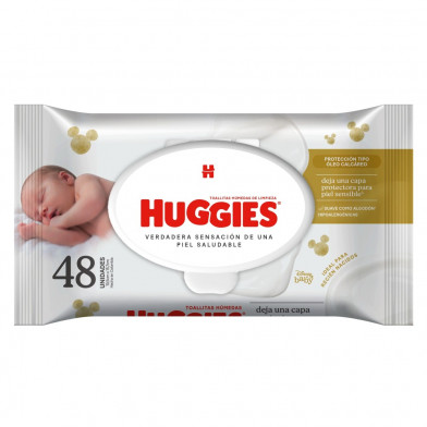 Toallitas Húmedas Huggies Óleo Calcáreo 48 Unidades