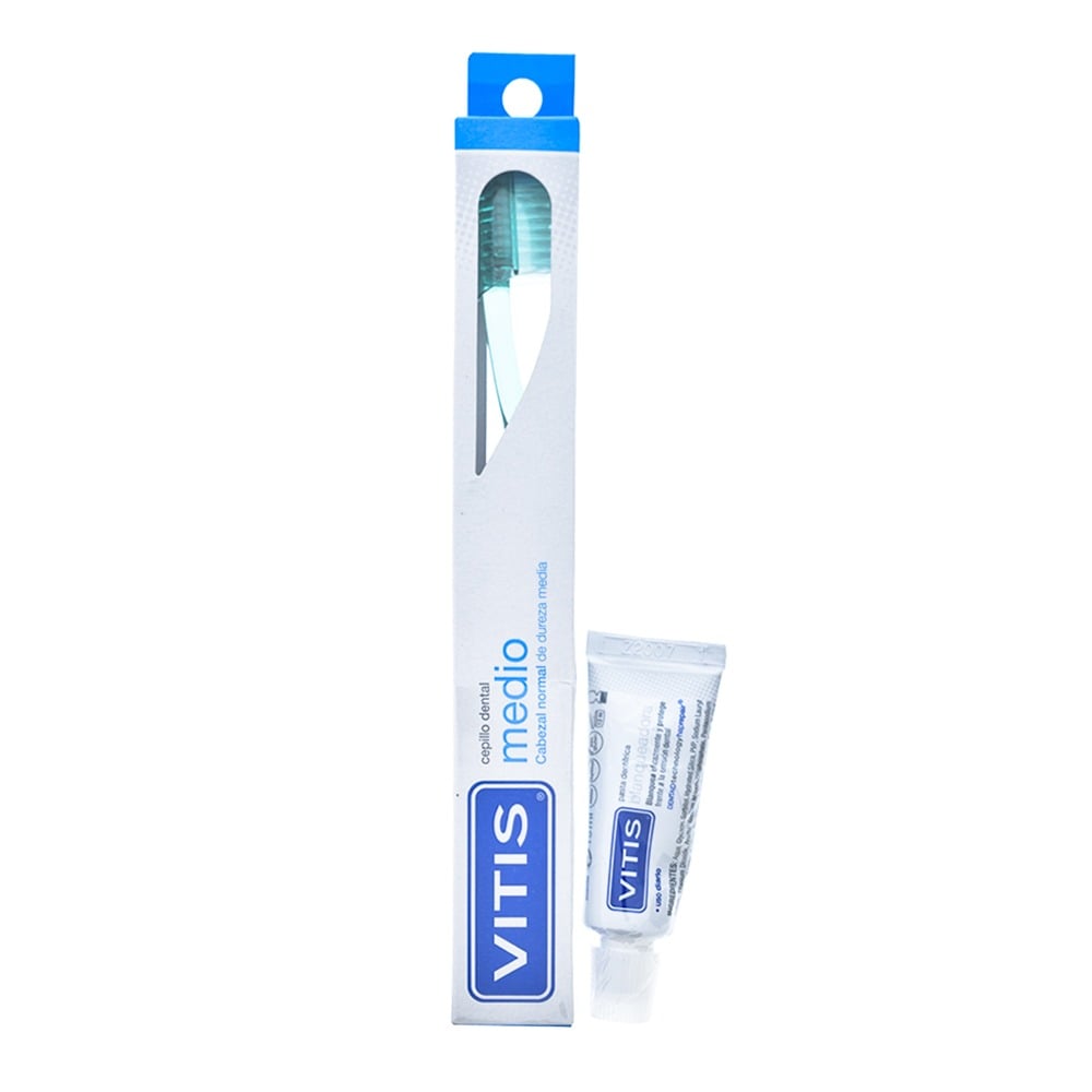 Cepillo de Dientes Vitis Medio 1 Unidad