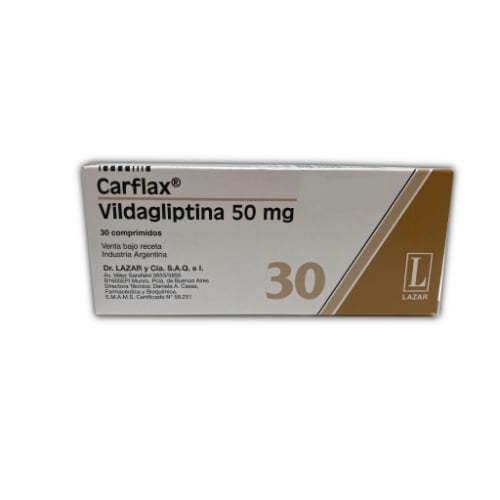 Carflax 50 mg 30 Comprimidos