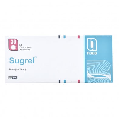 Sugrel 10 mg 30 Comprimidos Recubiertos