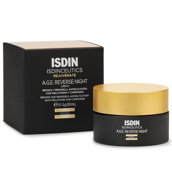 Crema facial de noche Isdin Isdinceutics A.G.E. Reverse Night en envase de 50g