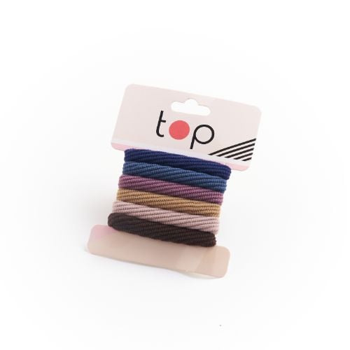 Gomitas para el Pelo Top Gruesas 6 Unidades