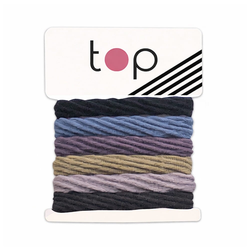 Gomitas para el Pelo Top Gruesas 6 Unidades