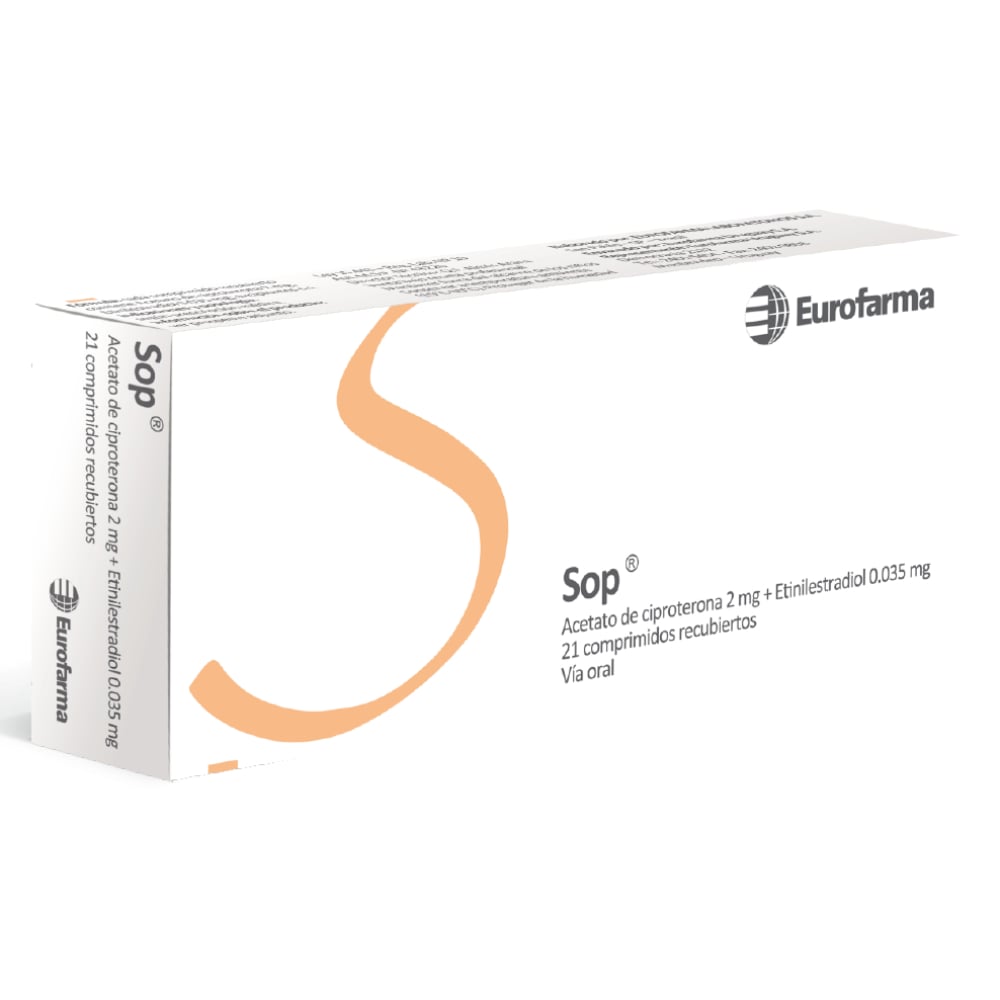 Sop 2 mg/0.035 mg 21 Comprimidos Recubiertos