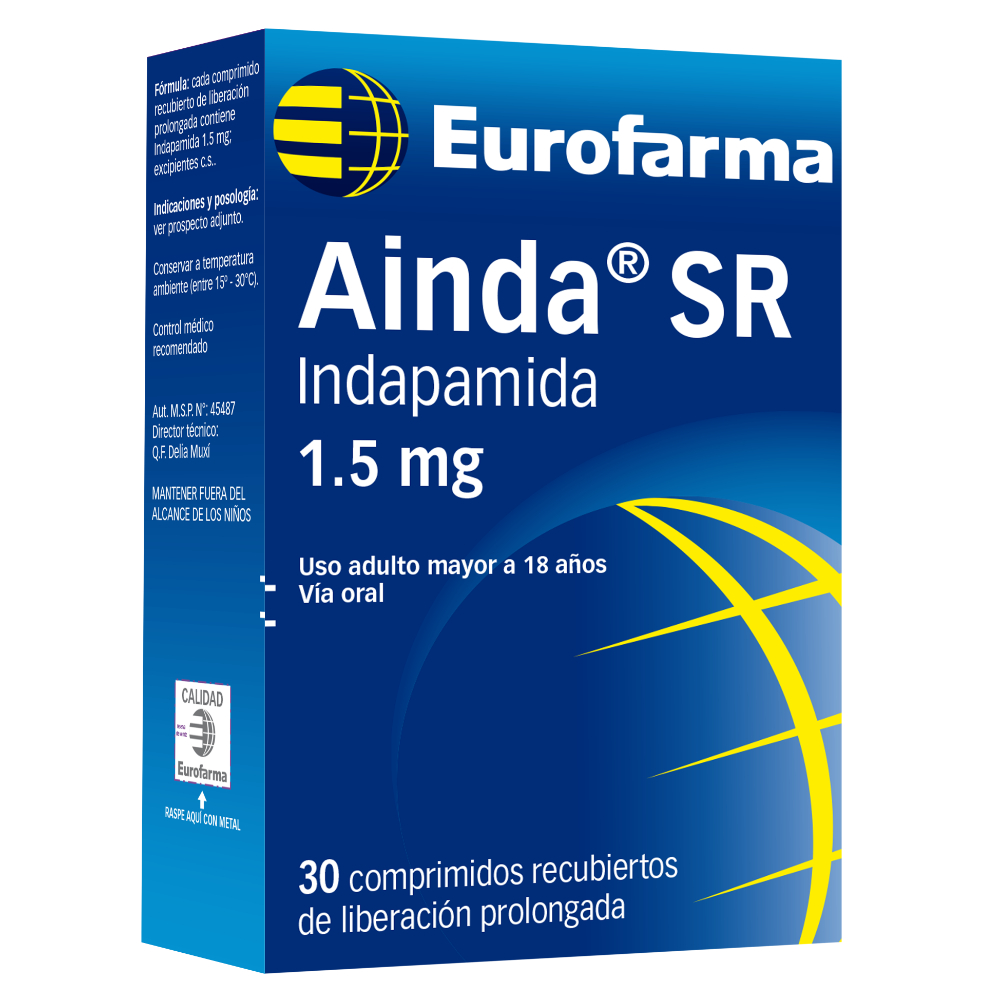 Ainda SR 1.5 mg 30 Comprimidos Recubiertos LP