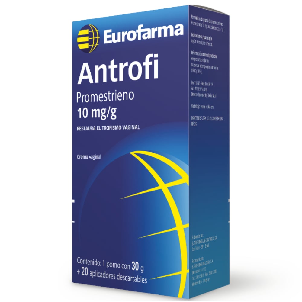 Antrofi 10 mg/g Crema Vaginal 30 g