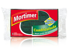 Esponja de Limpieza Mortimer Cuadriculada 1 Unidad