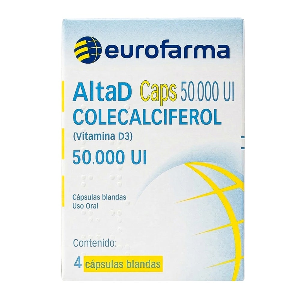 Altad 50000 U.I. 4 Cápsulas Blandas