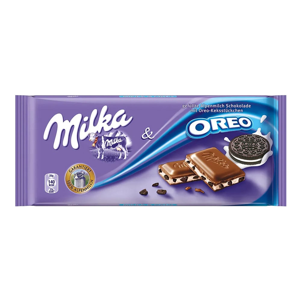 Tableta de Chocolate Milka Oreo 100 g
