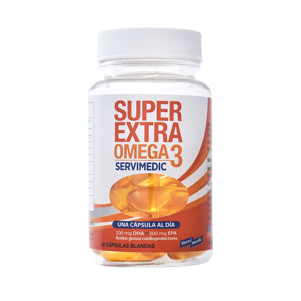 Super Extra Omega 3 30 Cápsulas Blandas
