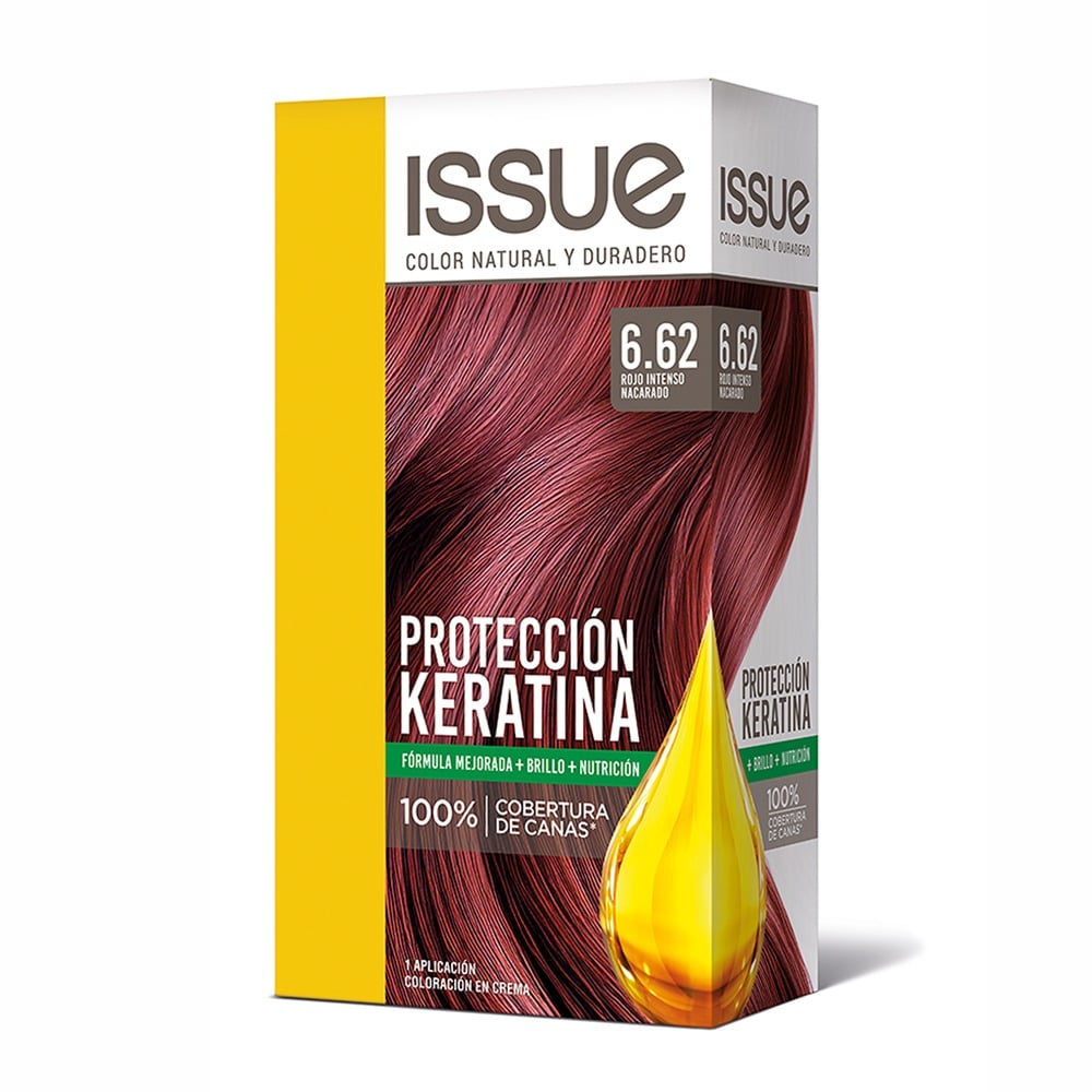TINTA ISSUE KERATINA KIT N.6.62