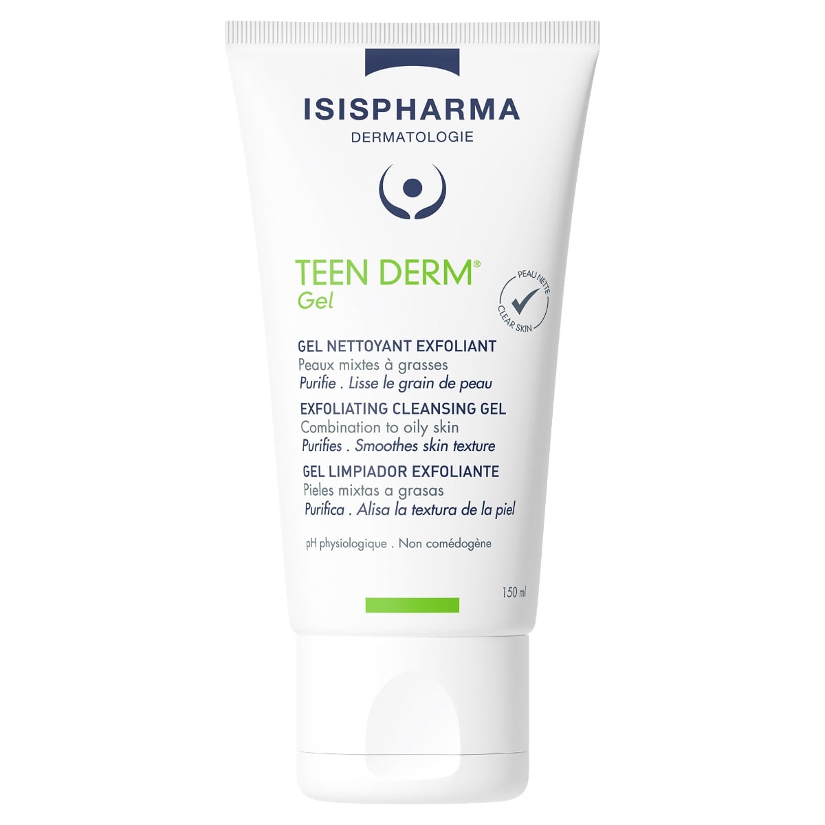Gel Exfoliante Isispharma Teen Derm 150 ml