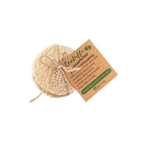 Set 3 Discos Exfoliantes de Luffa Ecoluffa 6 cm