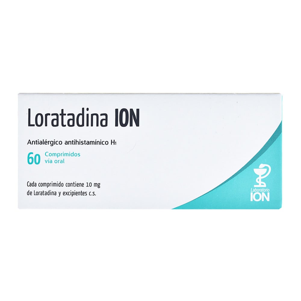 Loratadina ION 10 mg 60 Comprimidos