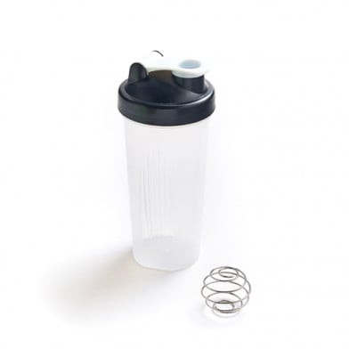 Botella Farma Fitness Mezcladora Negro 600 ml