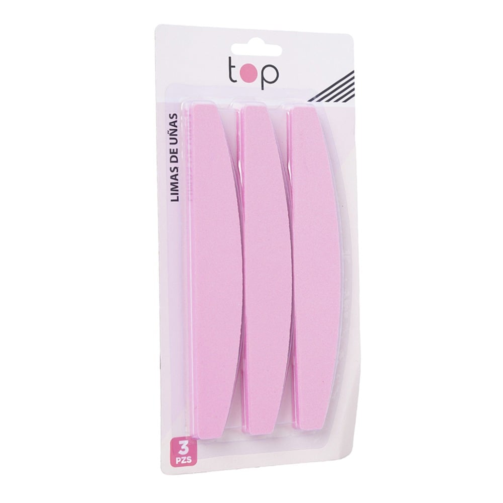 Lima de Uñas Top Grande 3 Unidades 