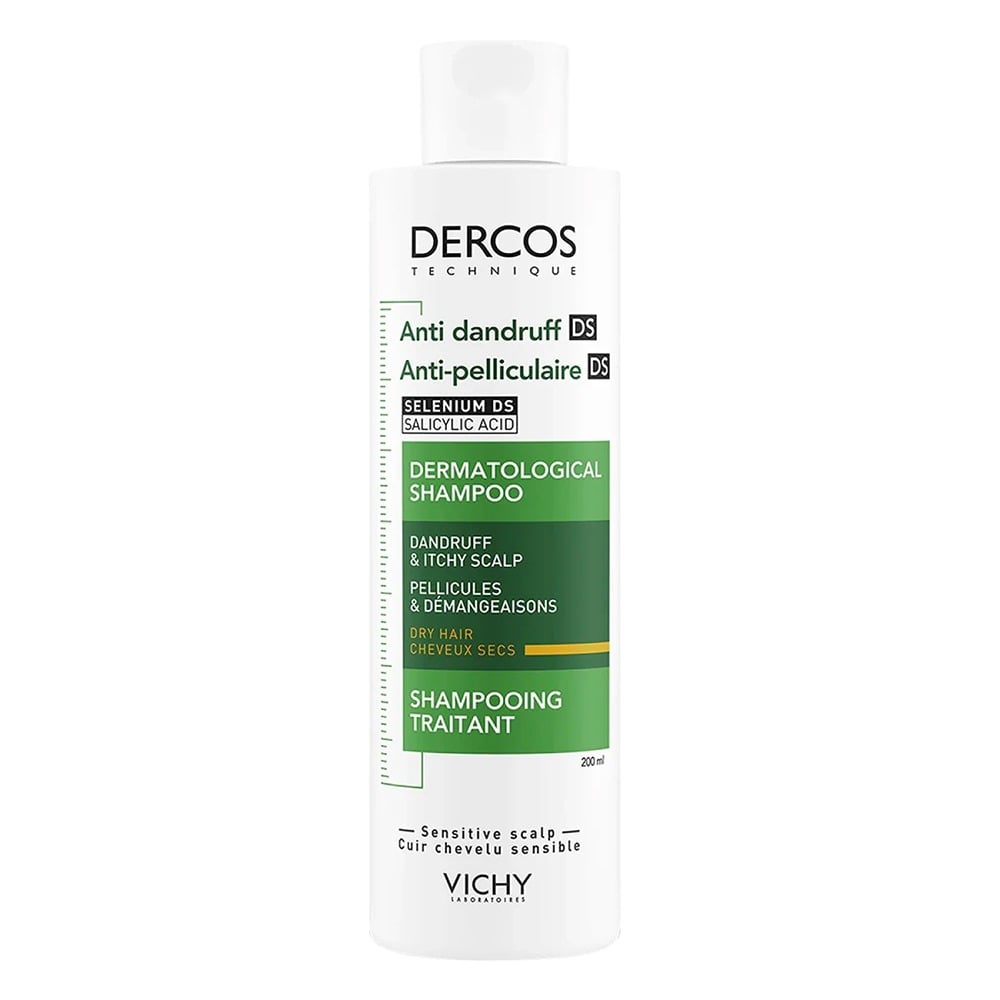 Shampoo Vichy Dercos Anticaspa Cabello Seco 200 ml