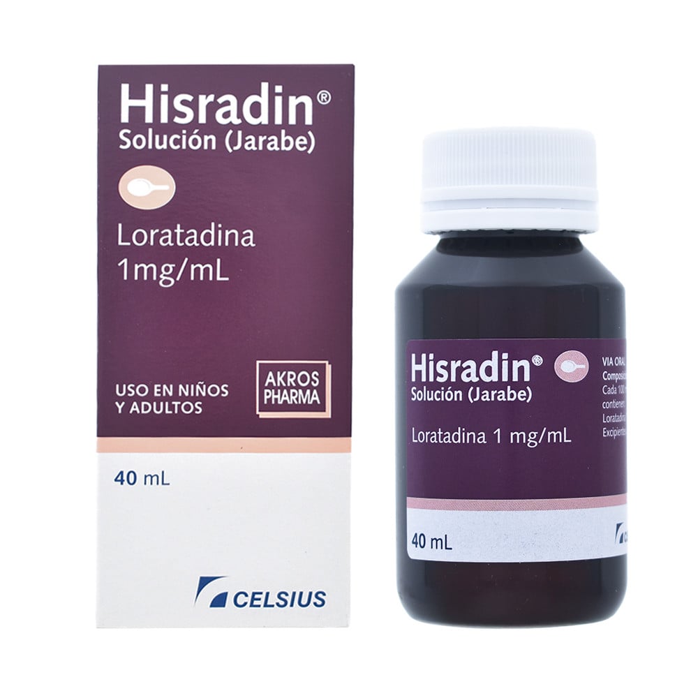 Hisradin 1 mg/ml Jarabe 40 ml