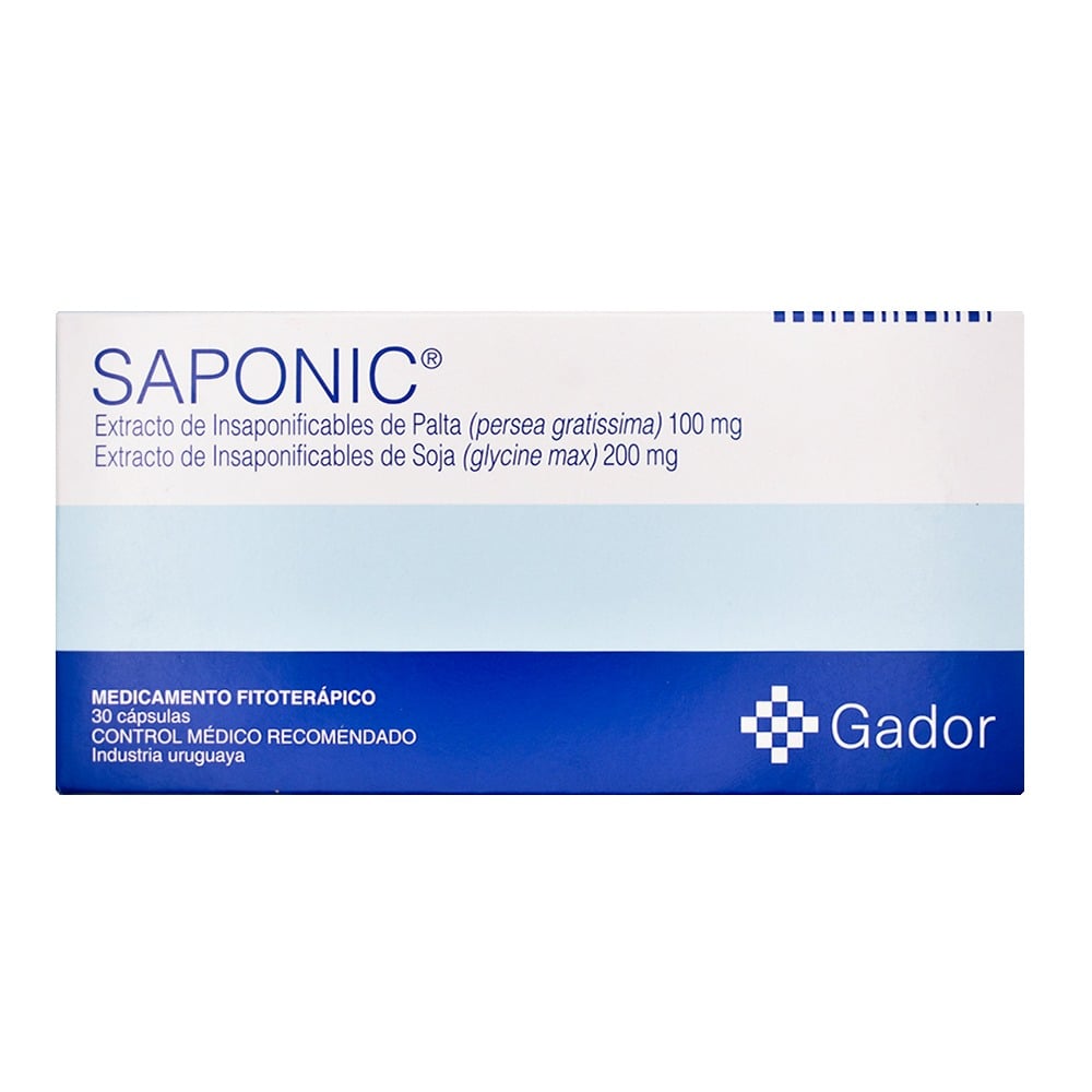 Saponic 300 mg 30 Cápsulas