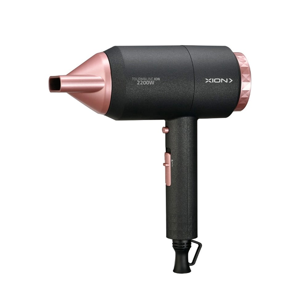 Secador de Pelo Xion 2200W Negro y Rosado