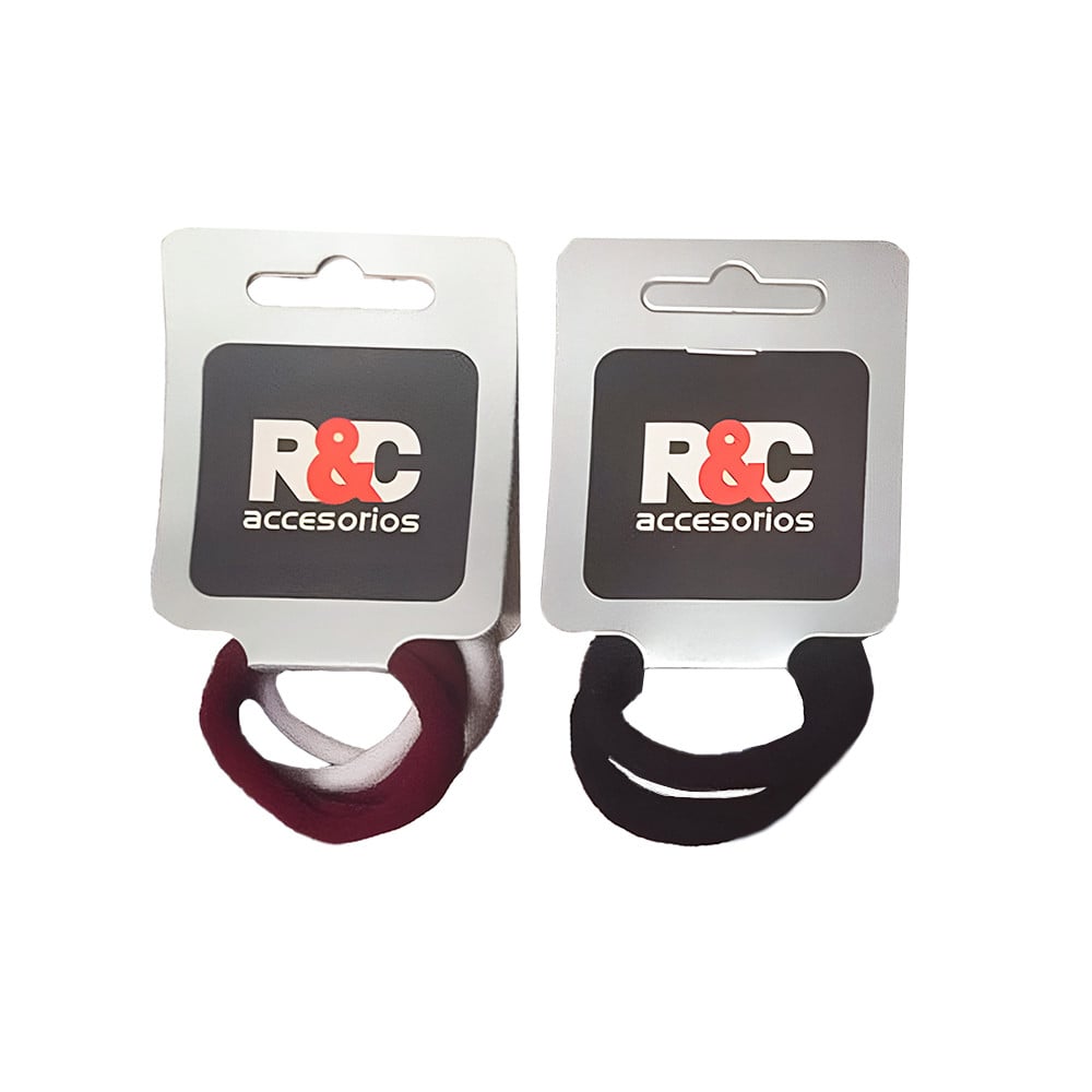 Gomitas para el Pelo R&C Escolar Mediana 4 Unidades