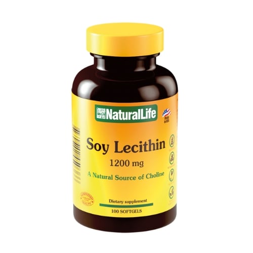 Lecitina Natural Life 100 Cápsulas Blandas
