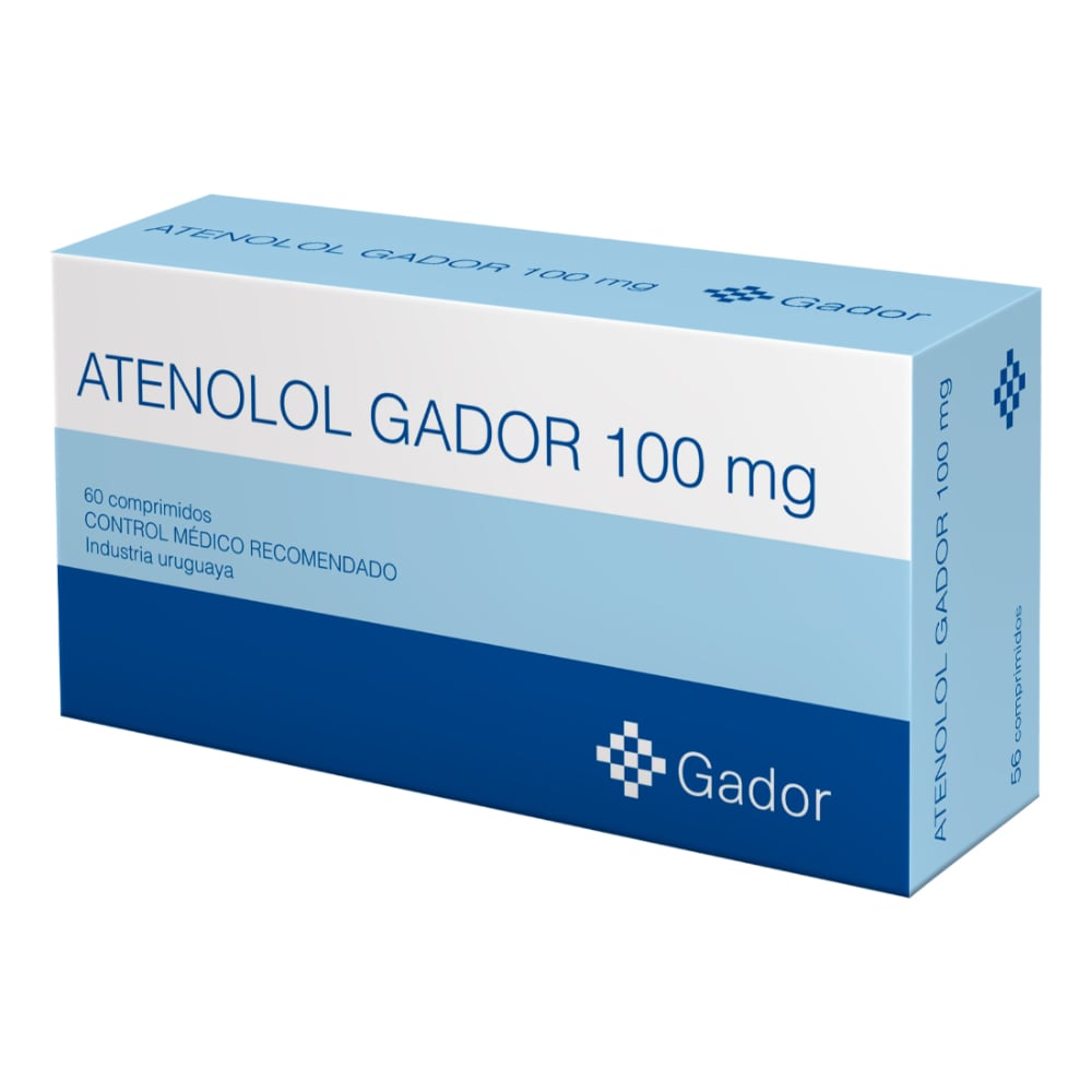 Atenolol Gador 100 mg 60 Comprimidos