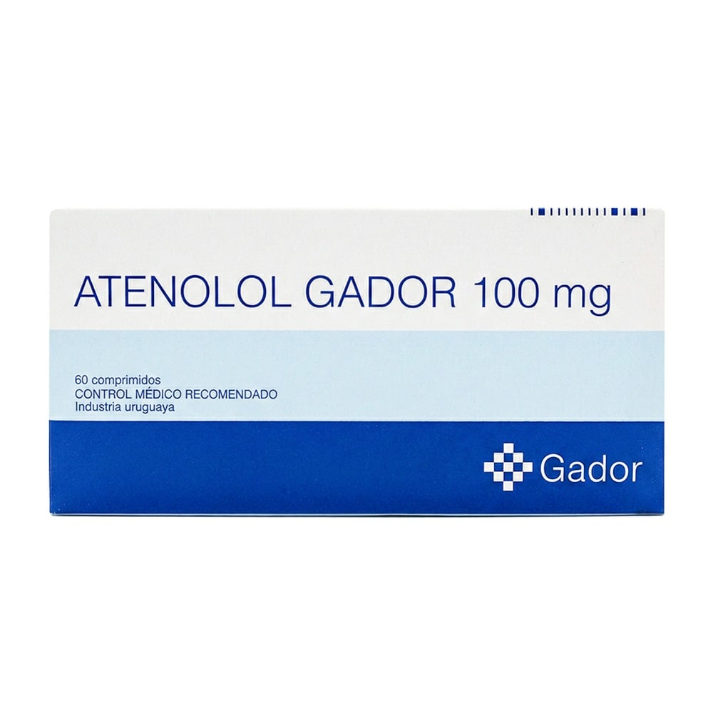Atenolol Gador 100 mg 60 Comprimidos