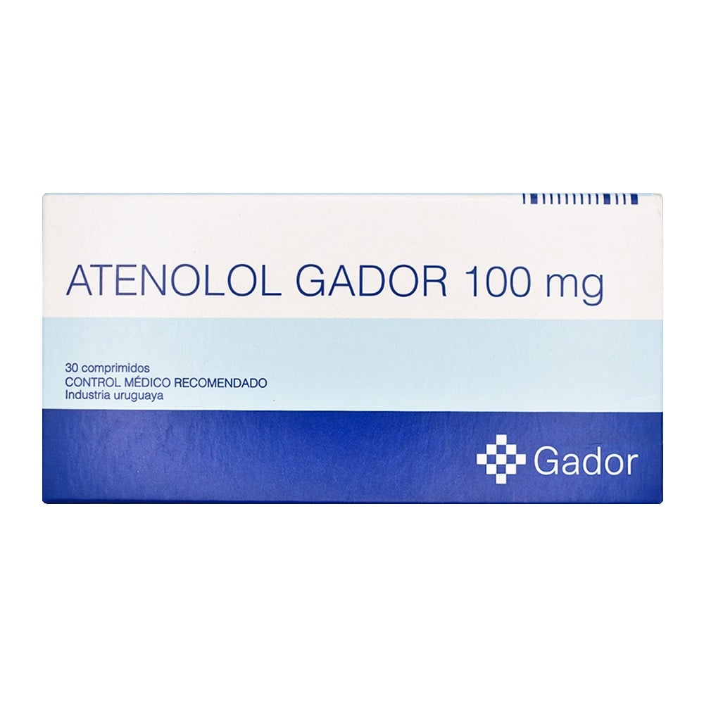 Atenolol Gador 100 mg 30 Comprimidos