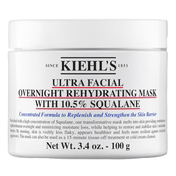 Mascarilla Facial Hidratación Profunda Nocturna Ultra Facial Kiehl's 100 g